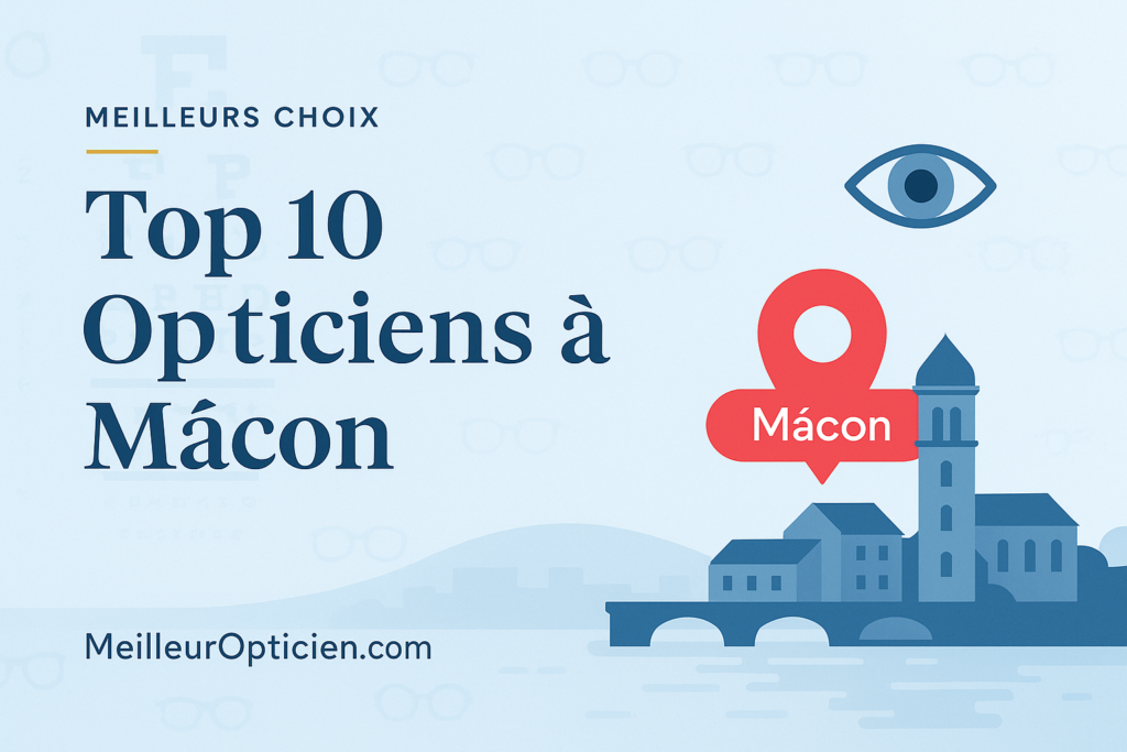 Meilleur Opticien Mâcon : Notre sélection locale des experts de la vue