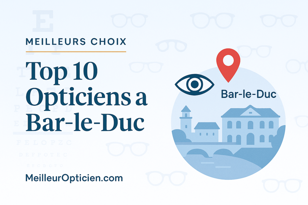 Meilleur Opticien Bar-le-Duc : Découvrez les Experts Locaux Recommandés 👓